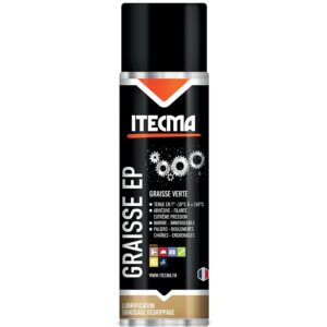 Graisse verte extrême pression graisse Ep aérosol de 650 ml - ITECMA - 671282