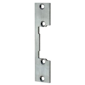 Têtière plate longue inox pour gâche électrique ESU 900 en 110 x 25 x 3 mm - IZYX SYSTEMS - 623925