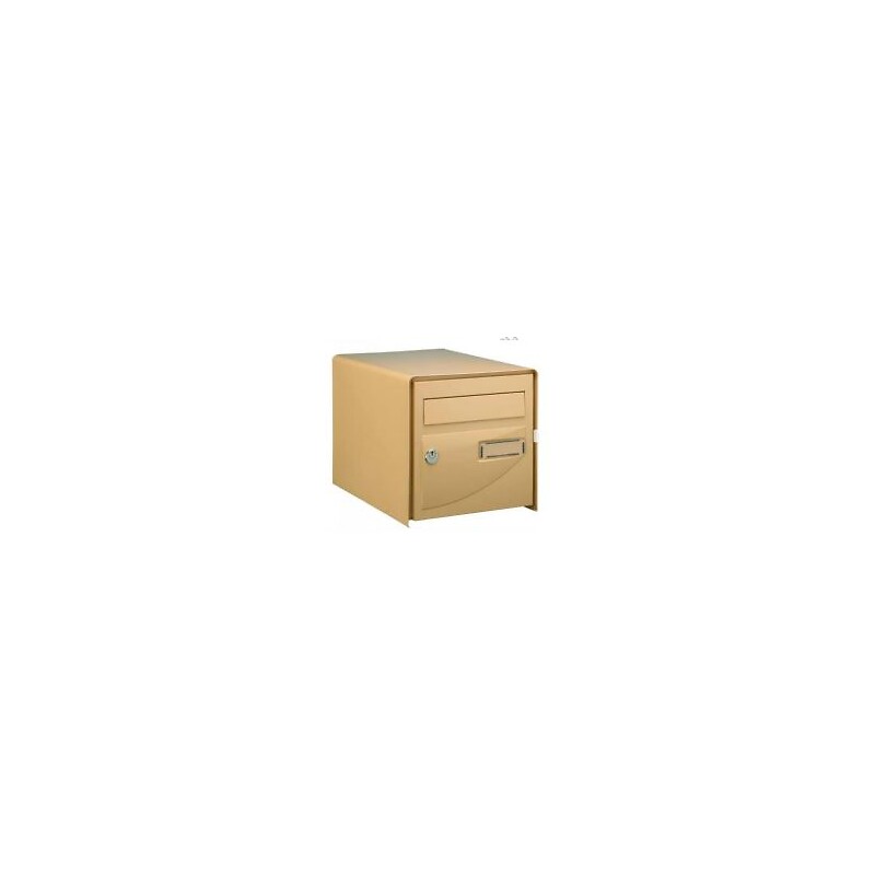 Boîte aux lettres Probat - simple face - vert RAL 6005 - L 302 x H 300 x P 410 mm - DECAYEUX - 635181 – Image 3