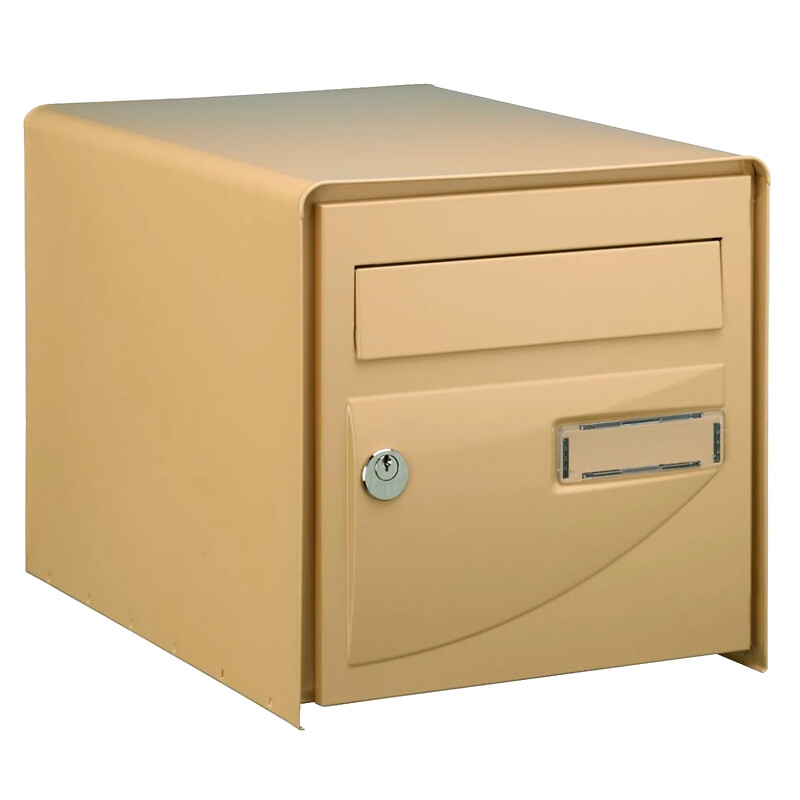 Boîte aux lettres Probat - double face - vert RAL 6005 - L 302 x H 300 x P 410 mm - DECAYEUX - 635209 – Image 3