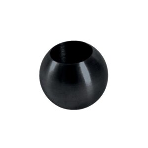 Boutons de finition d'ornement pour barre Ø 12 mm en inox 316 finition noir anthracite Dark livrés par 20 - Design Production - 158904
