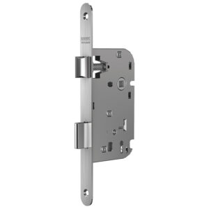 Serrure à larder petit coffre série 719 pour logement axe à 40 mm entraxe 70 mm main gauche réversible clé L - MARQUES SA - 575088
