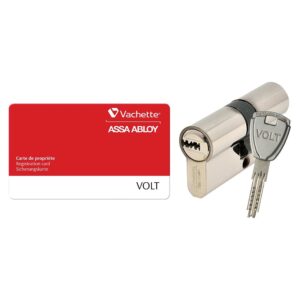 Cylndre de haute sécurité breveté type Volt 3 clés 30 x 50 - VACHETTE ASSA ABLOY - 689315