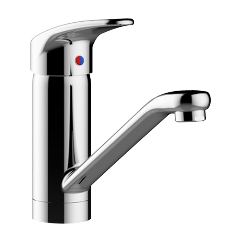 Mitigeur de lavabo hospitalier à bec tube fixe ou orientable sans vidage - Sanifirst - 457822 – Image 2