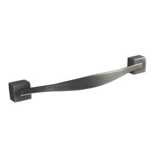 Poignée U12964 en zamak, entraxe 160 mm, longueur 180, finition gris anthacite - COSMA - 623421