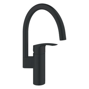 Mitigeur de cuisine bec haut Eurosmart C3 - noir - GROHE - 230864