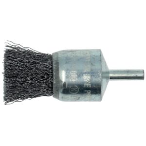 Brosse pinceau perceuse fil ondulé Ø0,3 - 30x68 T26 - tige 6mm - NORTON - 243688