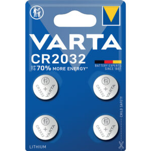 Pile Lithium Varta 3V CR2032 - lot de 4 - VARTA - 285191