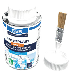 Colle canalisation PVC Gebsoplast 250 ml - GEB - 793818