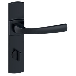 Ensemble Muze sur petites plaques entraxe 165 mm finition Onyx condamnation sans voyant - VACHETTE ASSA ABLOY - 457475