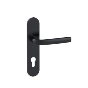 Ensemble Logio sur petites plaques entraxe 165 finition Onyx clé I - VACHETTE ASSA ABLOY - 457538