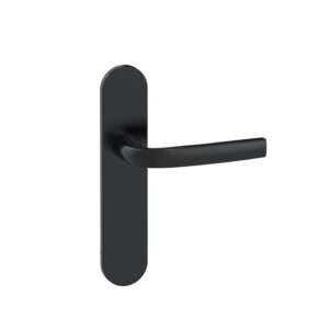 Ensemble Logio sur petites plaques entraxe 165 finition Onyx bec-de-cane - VACHETTE ASSA ABLOY - 457524