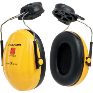 Coquilles antibruit 3M™ PELTOR™ Optime™ I, 26 dB, Yellow, montées sur casque, H510P3E-405-GU - 3M - 485712