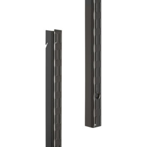 Crémaillères à suspendre pour crémaillères et consoles - Système suspendu - longueur 988 mm - finition graphite - ELFA® - 572667