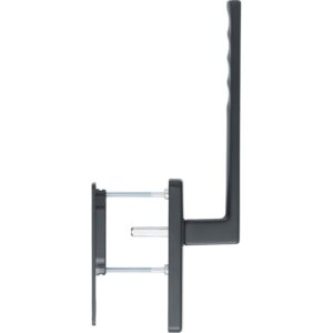 Poignée de fenêtre Toulon à cuvette pour châssis coulissant à levage finition noir mat F9714M - HOPPE - 578302