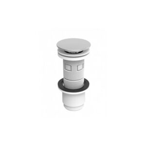 Bonde de lavabo universelle Cut&Click en ABS blanc - VALENTIN - 566584