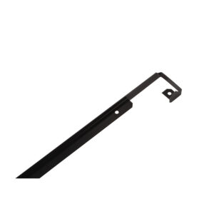 Profil alu jonction d'angle pour plan épaisseur 38 mm, rayon 0-2 mm, longueur 670 mm, finition noir - NORDLINGER - 588186