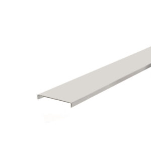 Nez de cloison en aluminium, largeur intérieure 78 mm, longueur 2600 mm, finition blanc - NORDLINGER - 588242