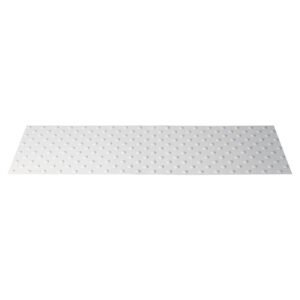 Dalles podotactiles d'éveil à la vigilance auto-adhésives intérieures Clarion - 1350 x 400 mm - finition blanc - LEGALLAIS - 635398