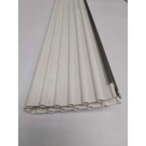 Joint anti-pince doigts Antigua hauteur 2 ml en 250 mm (2 profils et une bande) coloris blanc neige - LEGALLAIS - 376405