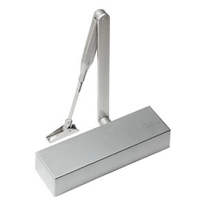 Ferme-porte en applique à pignon et crémailère TS 71 Blanc - DORMAKABA - 110909