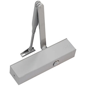 Ferme-porte en applique à pignon et crémailère TS 83 Argent - DORMAKABA - 110965