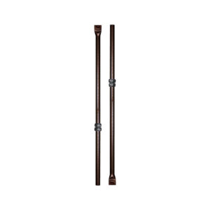 Tringle seule pour serrure Perfecta coloris marron - ISEO CITY - 445670