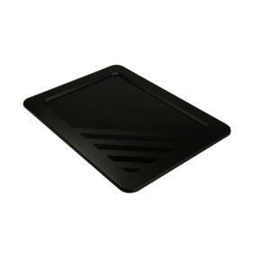 Couvercle pour bacs gerbables Novabac noir 54 litres - NOVAP - 688125