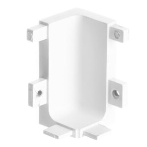 Angle de finition pour profil supérieur Gola - angle 90° rentrant - finition blanc mat - SYNERCIA - 226818