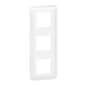 Plaque programme Mosaic 3x2 modules vertical blanc - Legrand - 357617