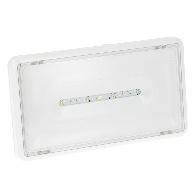 BAES d'ambiance saillie IP43 IK07 plastique SATI connecté - Legrand - 120997