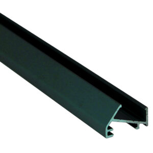 Profil aluminium Mecanno 3, 3m Noir - L&S - 556511