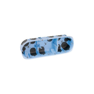 Boîte d'encastrement XL air'métic 3 postes Ø 67 mm - EUR'OHM - 634439