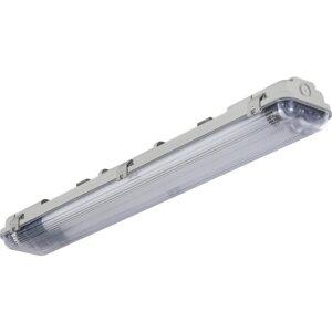 Réglette étanche SylProof ToLEDo T8 Double 600mm + tube LED 13,2W 4000°K 1500lm - SYLVANIA - 569209