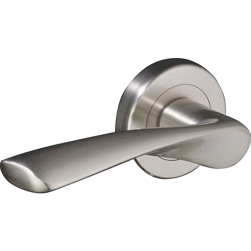 Béquille double laiton sur rosace ligne Lilas - finition vieux laiton mat - DCG - 628699