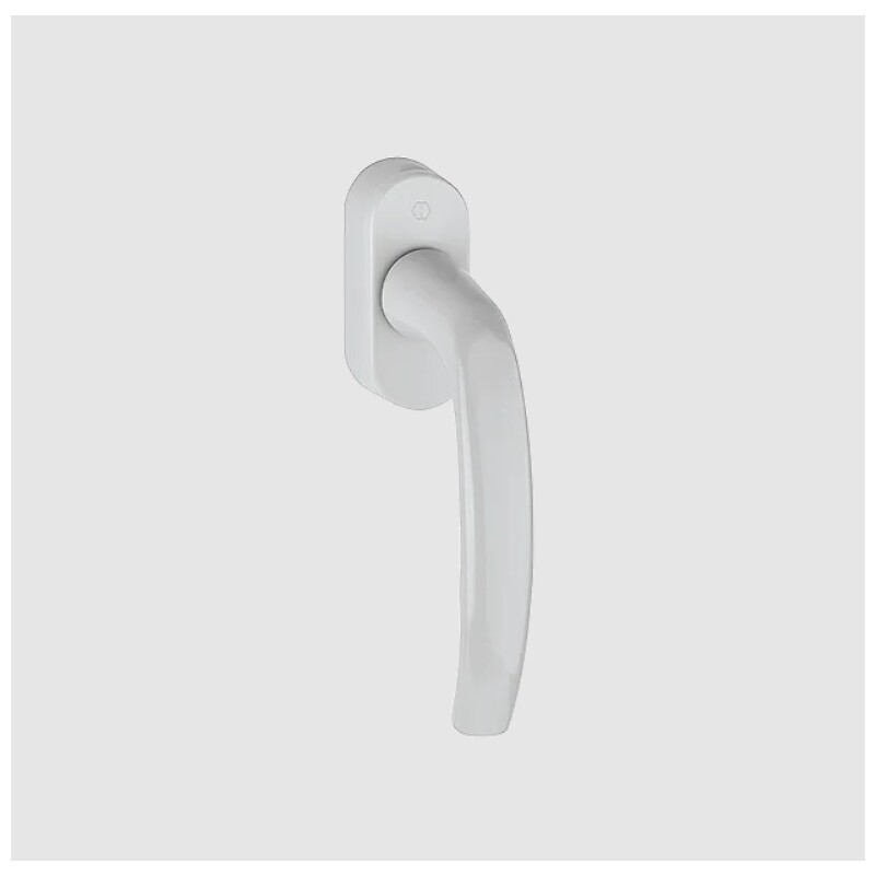 Levier carré 7 x 9 à 19 mm finition blanc RAL 9010 Sécustik® pour OF et OB Atlanta - HOPPE - 642034 – Image 4