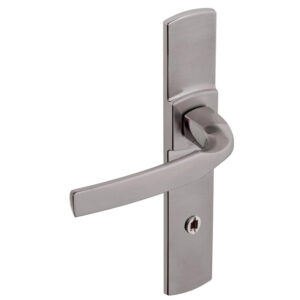 Béquille double sur plaque 195 mm ligne Artis chromé platine condamnation - VACHETTE ASSA ABLOY - 195581