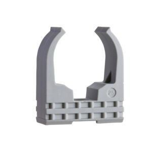 Clip à tube Mureva FIX standard pour conduits Ø 25 mm blanc sachet de 50 pièces - Schneider - 360221