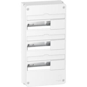 Coffrets avec châssis 13 modules Resi9 3 rangées - Schneider - 538861