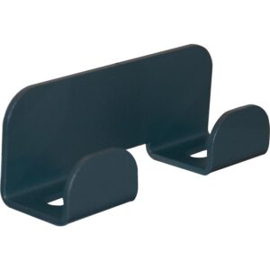 Patère magnétique double 12180 - gris anthracite RAL 7016 - DEVISMES - 114935