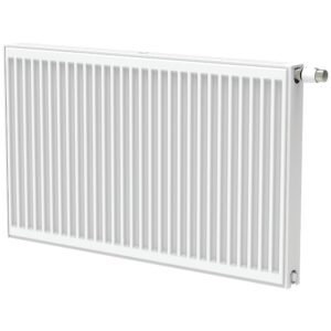 Radiateur eau chaude acier habillé Novello 8 connections RAL9016 type 21 H900xL600 - 1130W - STELRAD - 109573