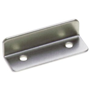 Gâche équerre en acier - dimension 35 x 12 x 10 mm B50 - LUDMANN - 645030