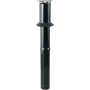 Terminal vertical bioten noir Ø 80/125 - TEN - 778667