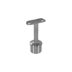 Supports de main-courante Ø 42,4 mm pour poteau rond en inox - à coller sur poteau - fixes - inox 304 - boîte de 2 - Design Production - 177998