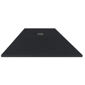 Receveur minéral Paama 160x90 anthracite - LEGALLAIS - 349771