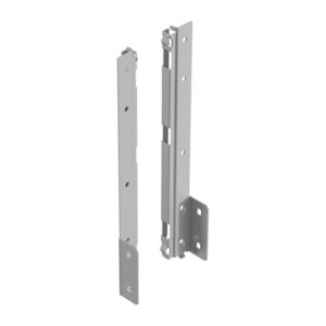 Raccord pour paroi arrière AvanTech YOU - Conditionnement Industrie - hauteur dos 251 mm - finition Argent - HETTICH - 139645