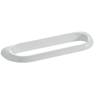 Porte-serviettes Durofort 1 barre fixe 360 mm anti-bactérien en résine teintée blanche - PELLET - 109930