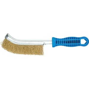 Brosse à main HBG courbée L 265 mm laiton 0,30 boîte de 10 pièces- 572672 PFERD - PFERD - 262600