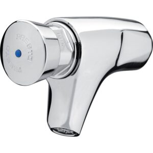 Robinet poussoir de lavabo mural Presto 504 12x17 eau froide - 62000 - PRESTO - 730309