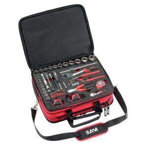 Composition maintenance de 100 outils en mallette textile - SAM outillage - 126219